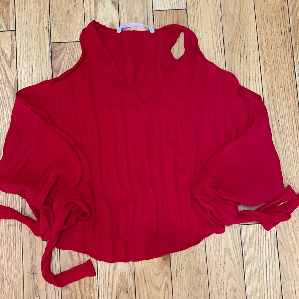 Zara Cold shoulder Blouse